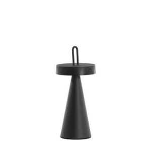 Taffellamp LED doorsnee 13x28,5cm Ankenta zwart